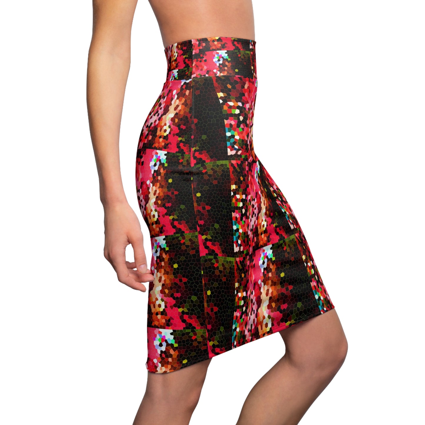 Full Color Women's Pencil Skirt x Kalent Zaiz