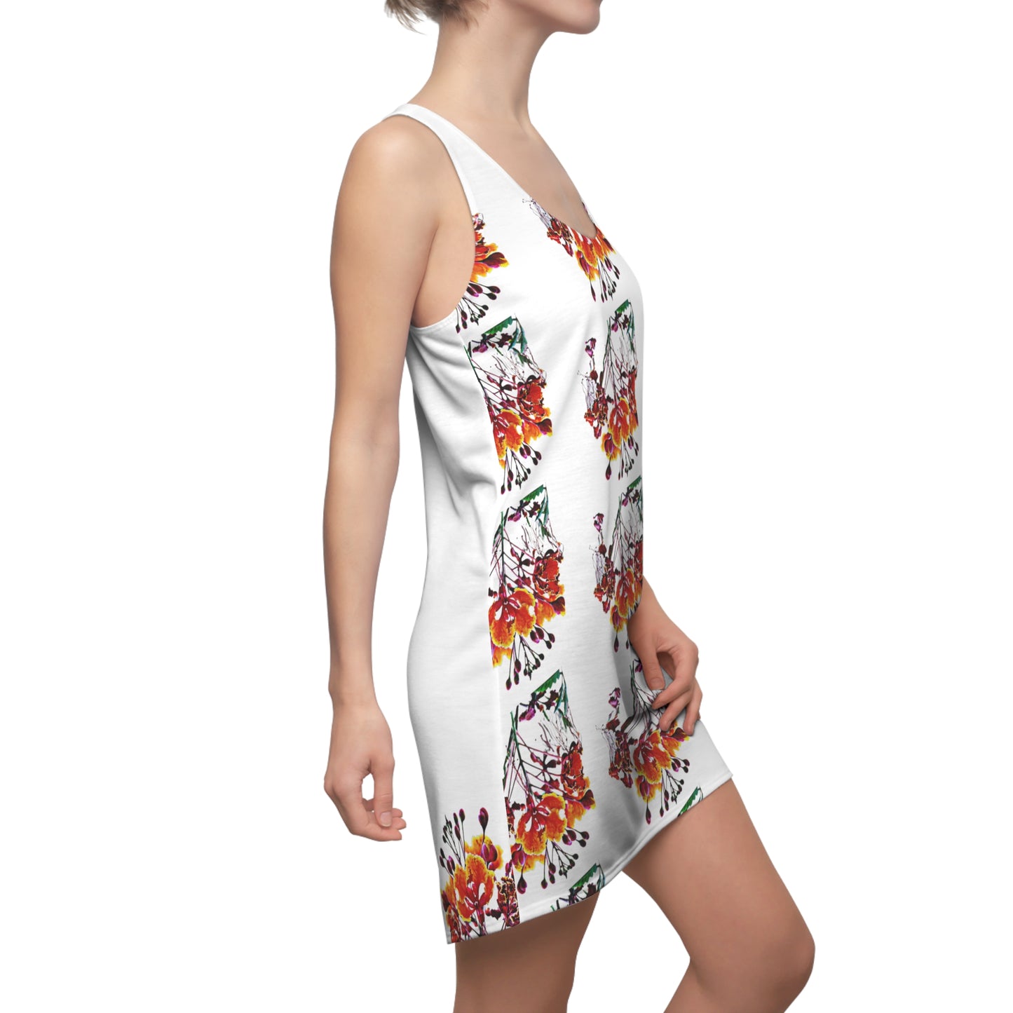 Peacock Racerback Dress