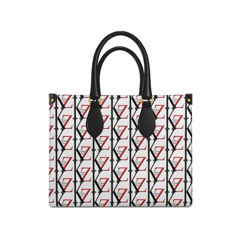 Kalent Zaiz Monograms Genuine leather Tote Style handbag