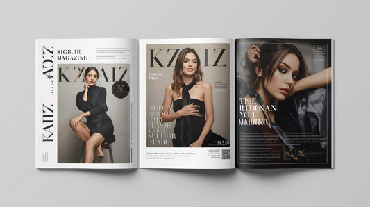 KZAIZ MAGAZINE 2⁄3 PAGE