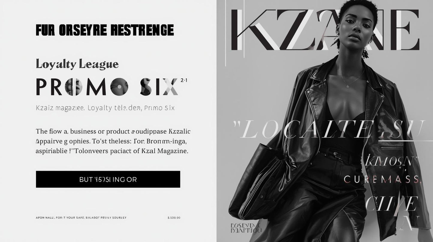 KZAIZ MAGAZINE PROMO SIX (Loyalty League)