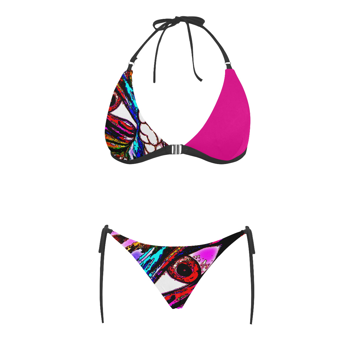 We have some exciting news to share! Since the demand was so high, we decide to create a new colorful Ey sexy bikini. Please enjoy it and send us your pic with our design and will to add it to (OUR CLIENTS PICK UP !!!) section in our home page website.