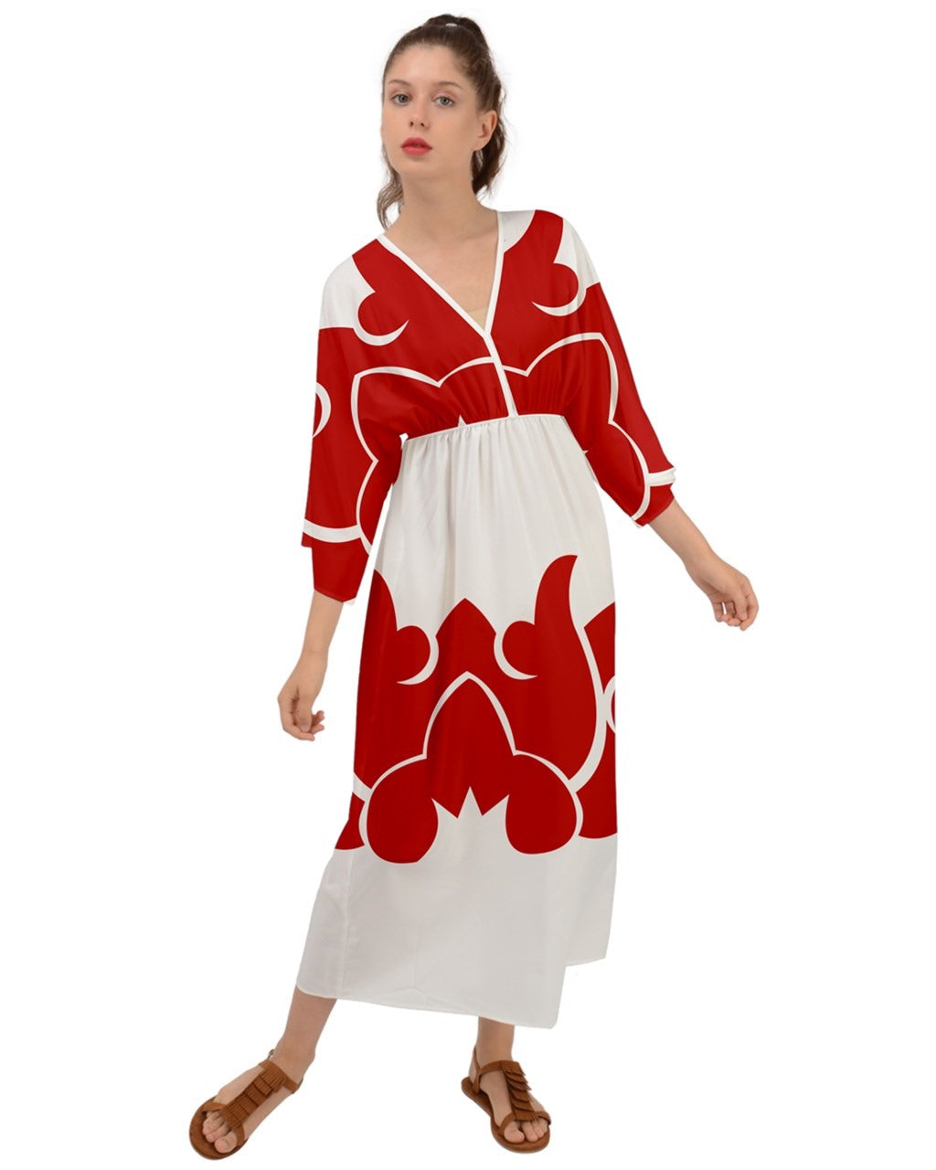 Kalent Zaiz Grecian Style  Maxi Dress