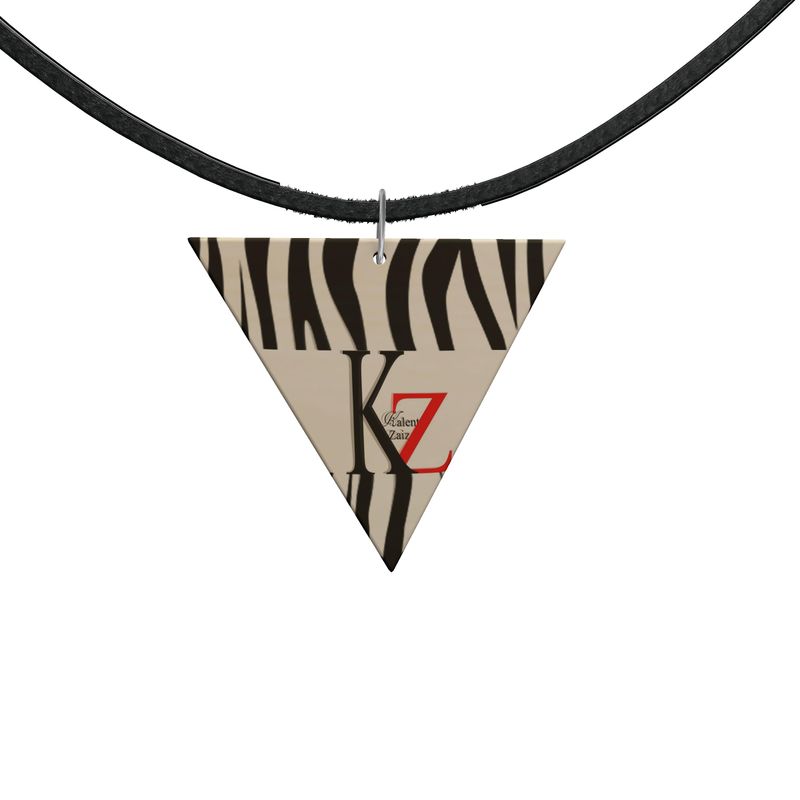Wooden Pendant Geometric Shapes