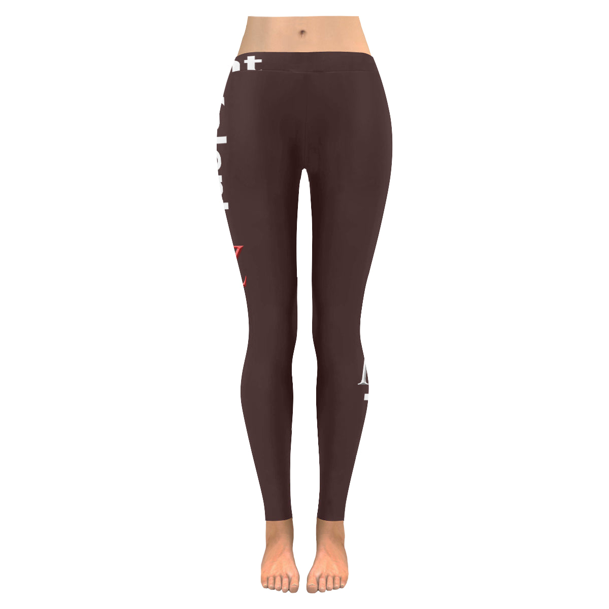 Kalent Zaiz Brown Women's Legging