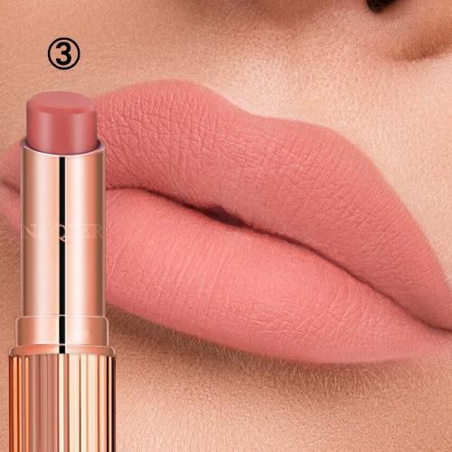 NAQIER 8 Colors Matte Lipstick Makeup maquiagem Waterproof Long-lasting utritious Liquid Velvet Nude lip stick Cosmetic