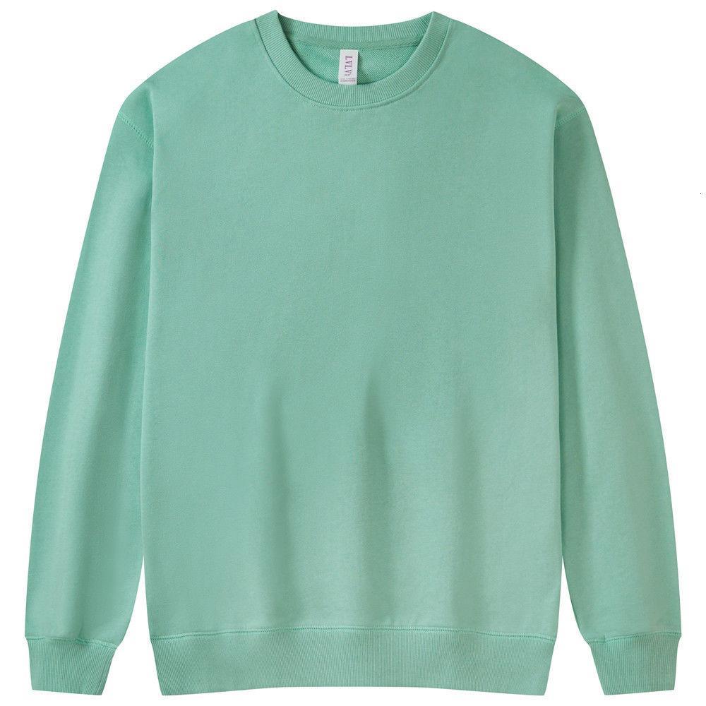 Spring and autumn oversize cotton Pullover round collar sweater for men and women