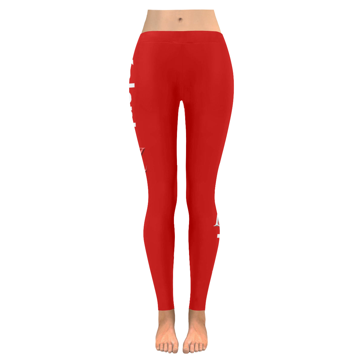 Kalent Zaiz Red Women's Legging