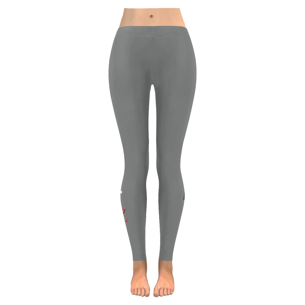 Kalent Zaiz Gray Women's Legging