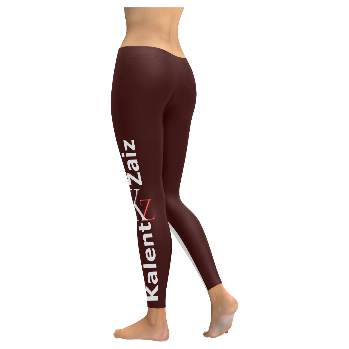 Kalent Zaiz Brown Women's Legging