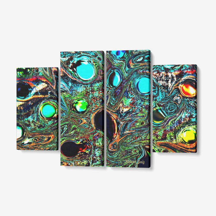 A Way Out Canvas Wall Art for Living Room - Framed Ready to Hang 4x12"x32