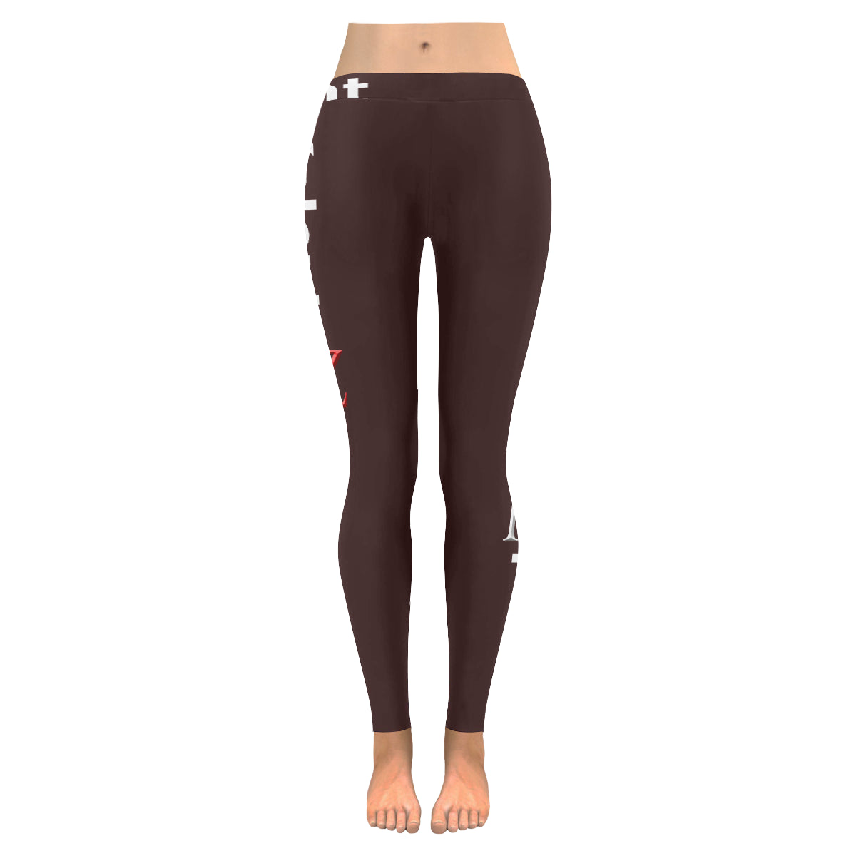 Kalent Zaiz Brown Women's Legging