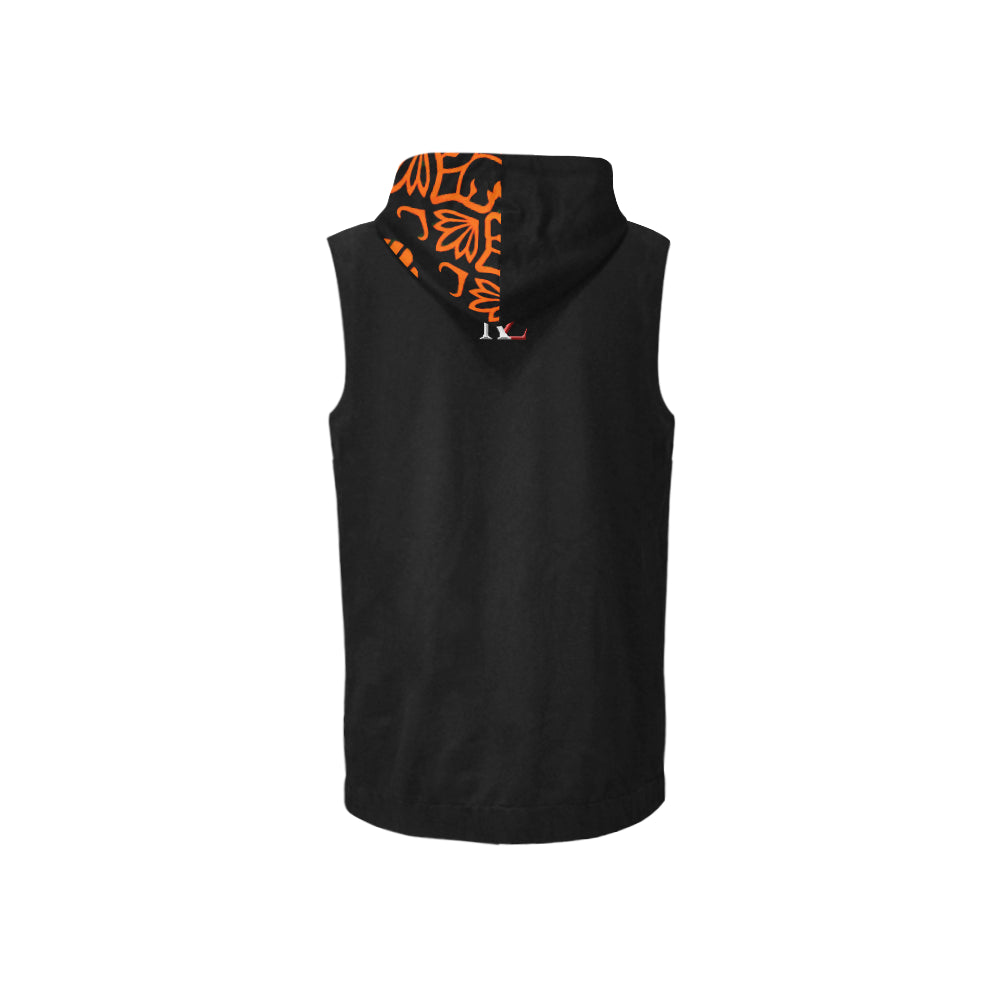 Kalent Zaiz Women's Full Zip Sleeveless Hoodie