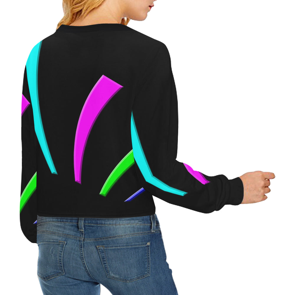 KDZ Women's Cropped Pullover Sweatshirts