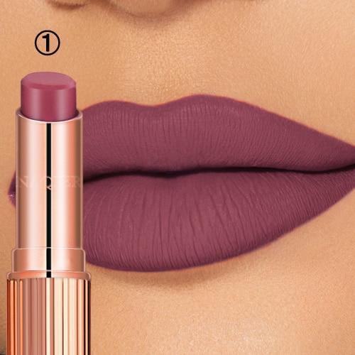 NAQIER 8 Colors Matte Lipstick Makeup maquiagem Waterproof Long-lasting utritious Liquid Velvet Nude lip stick Cosmetic