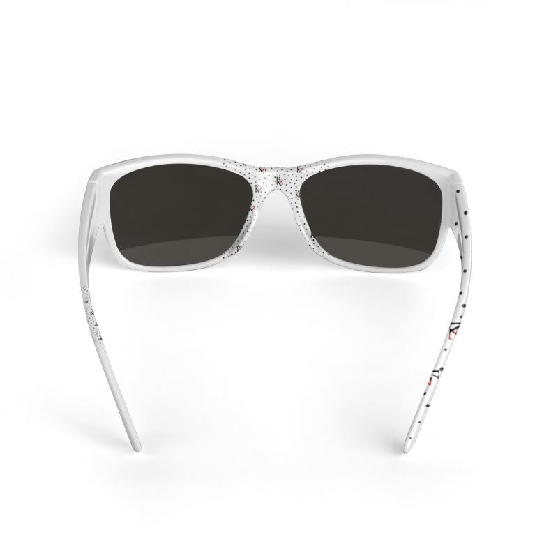 White Signature  Sunglasses By Kalent Zaiz