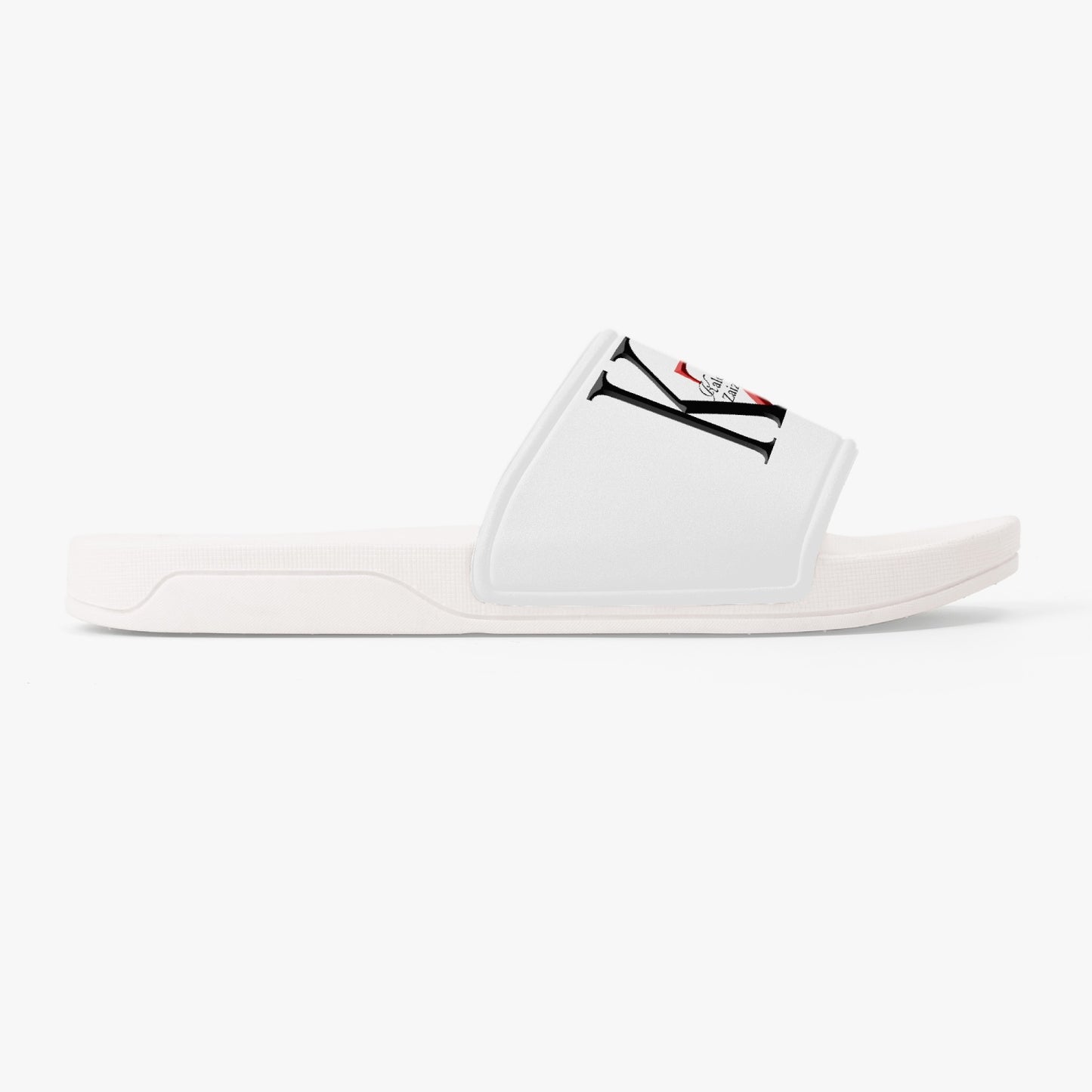 Kalent Zaiz Signature Casual Sliders - White