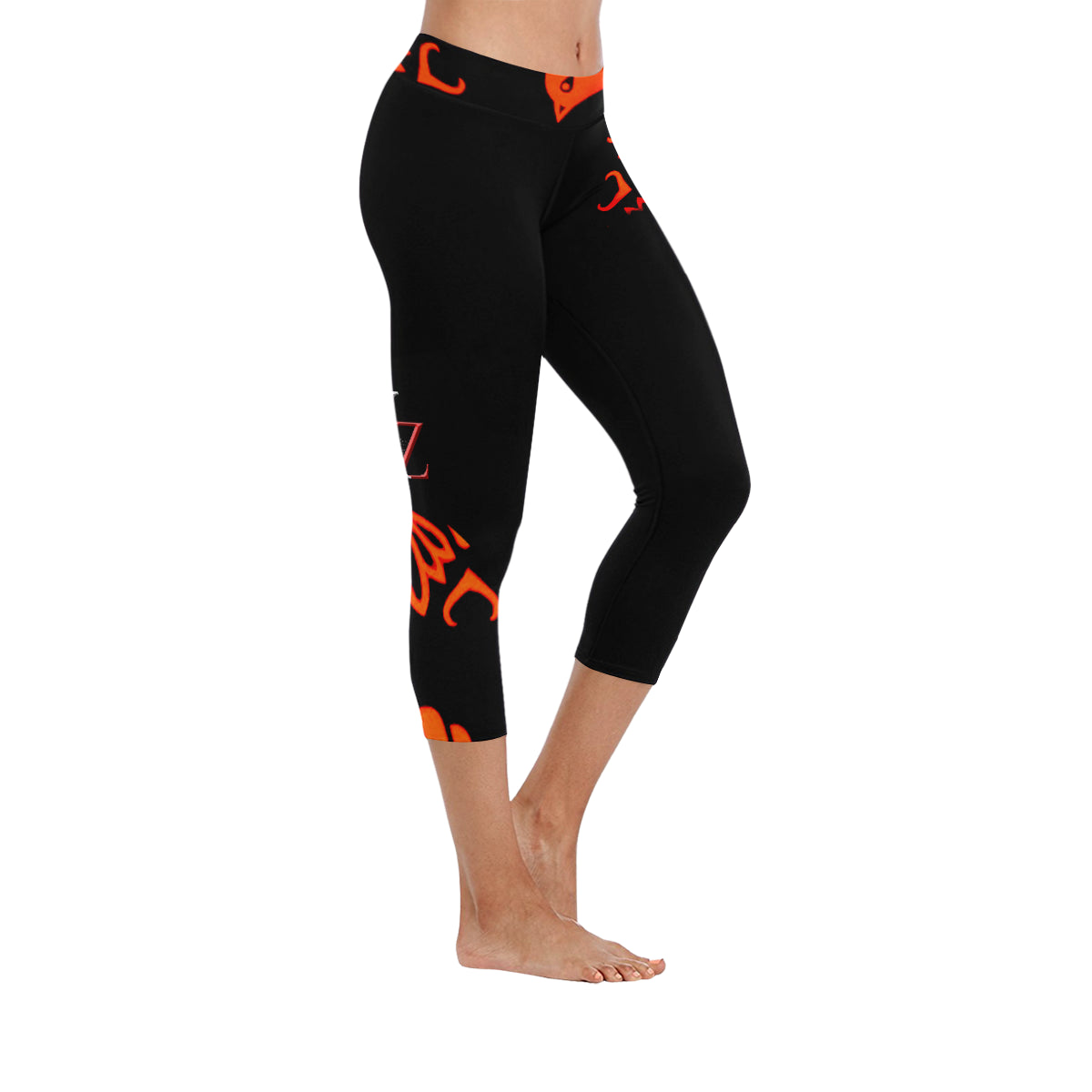 Kalent Zaiz Dove Women's Capri Leggings