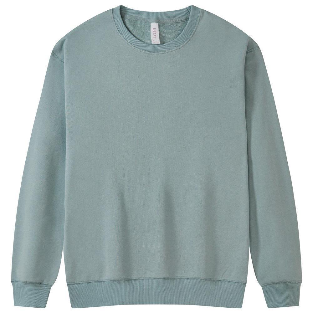 Spring and autumn oversize cotton Pullover round collar sweater for men and women