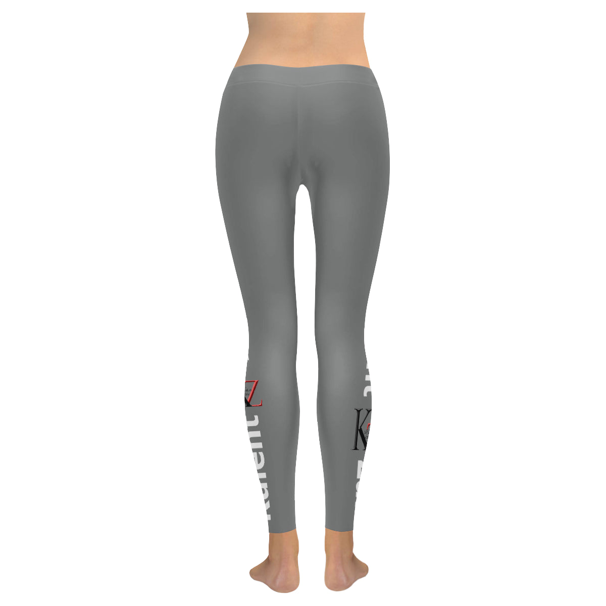 Kalent Zaiz Gray Women's Legging