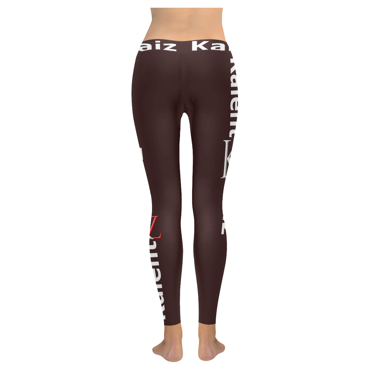 Kalent Zaiz Brown Women's Legging