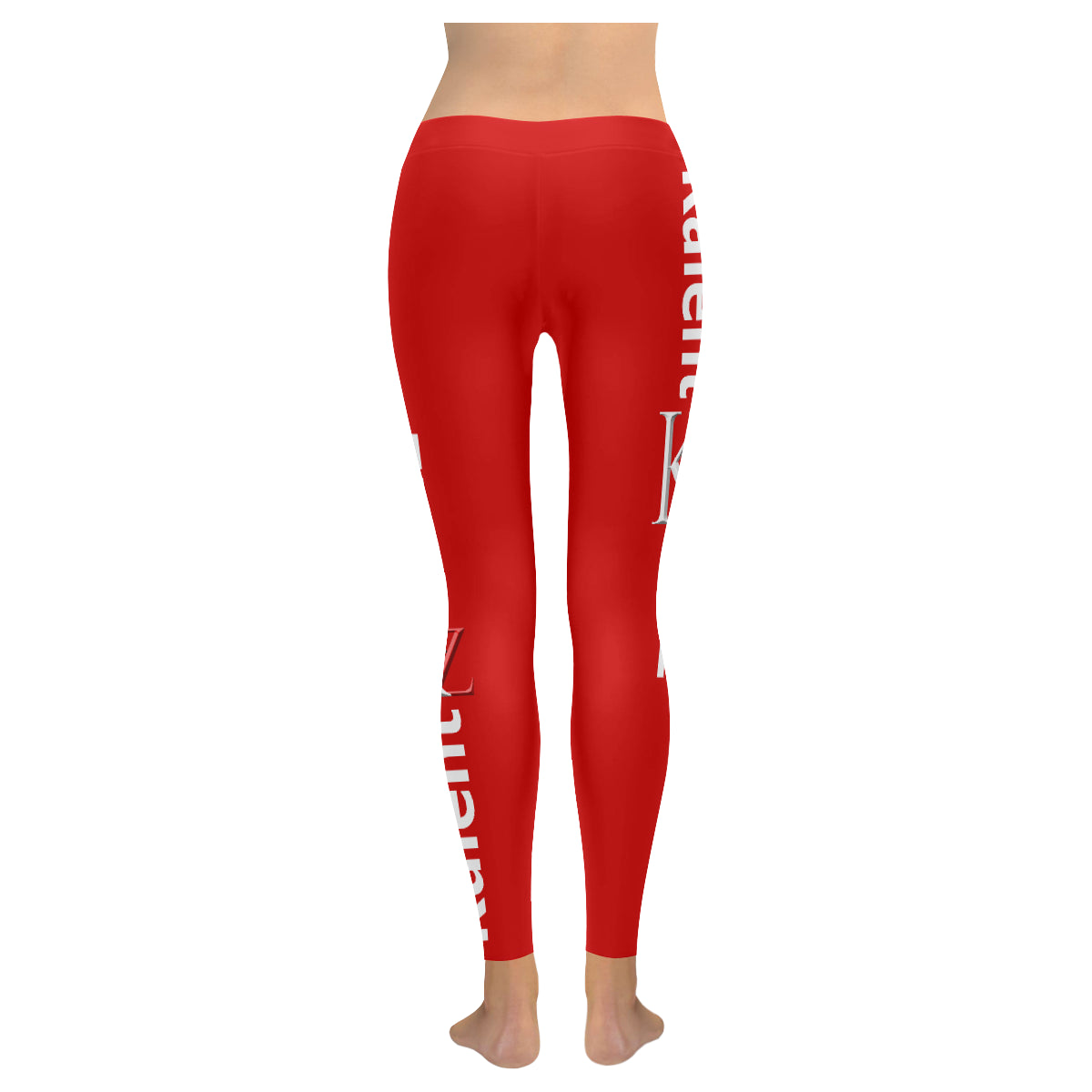 Kalent Zaiz Red Women's Legging