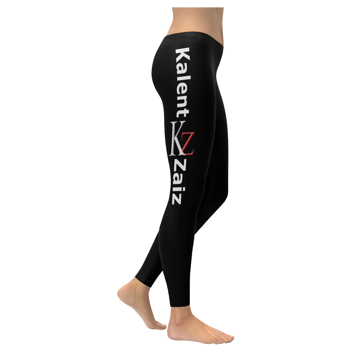 Kalent Zaiz Black Women's Legging