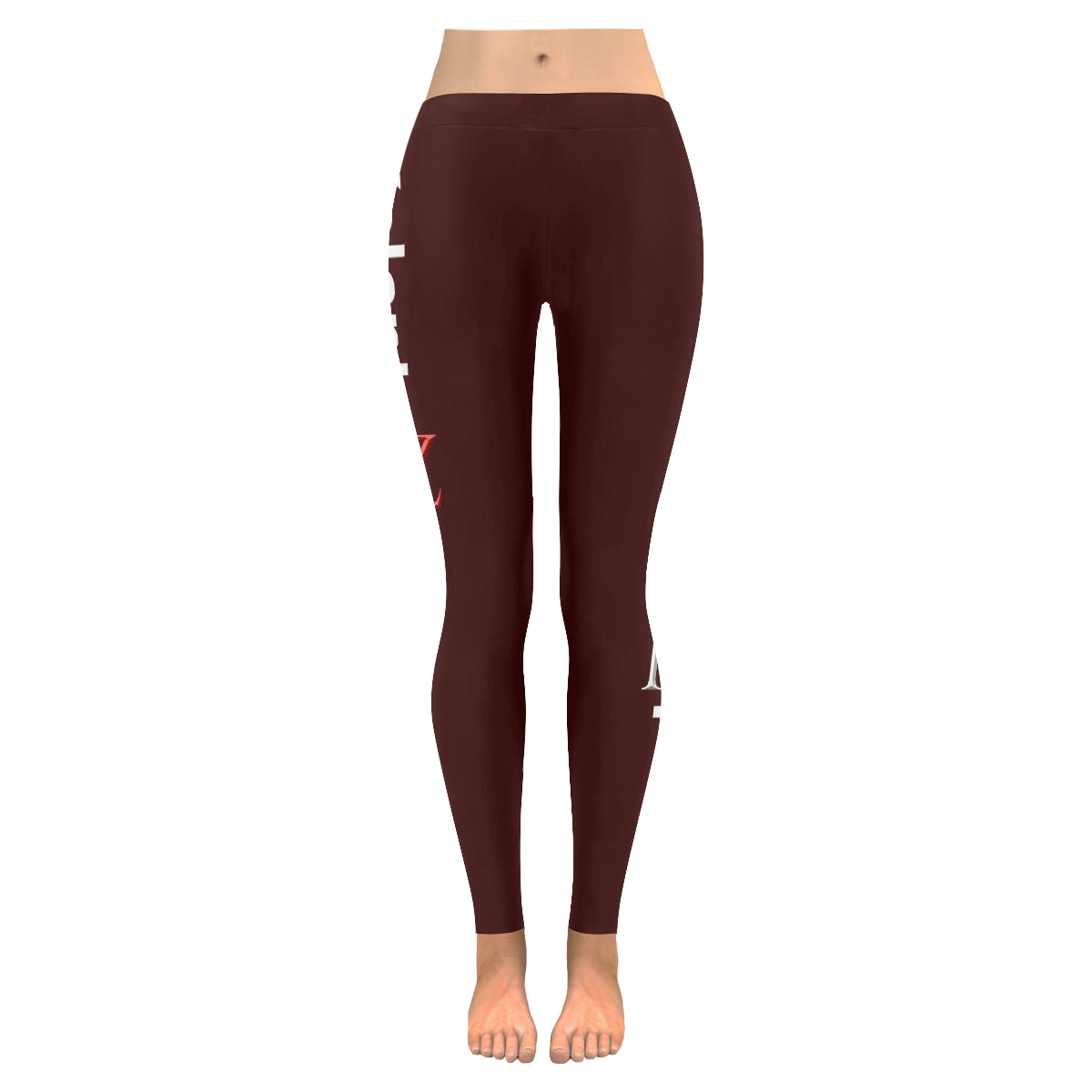 Kalent Zaiz Brown Women's Legging