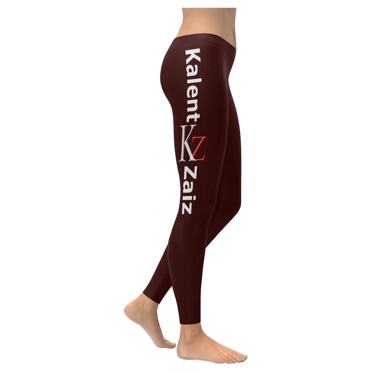 Kalent Zaiz Brown Women's Legging