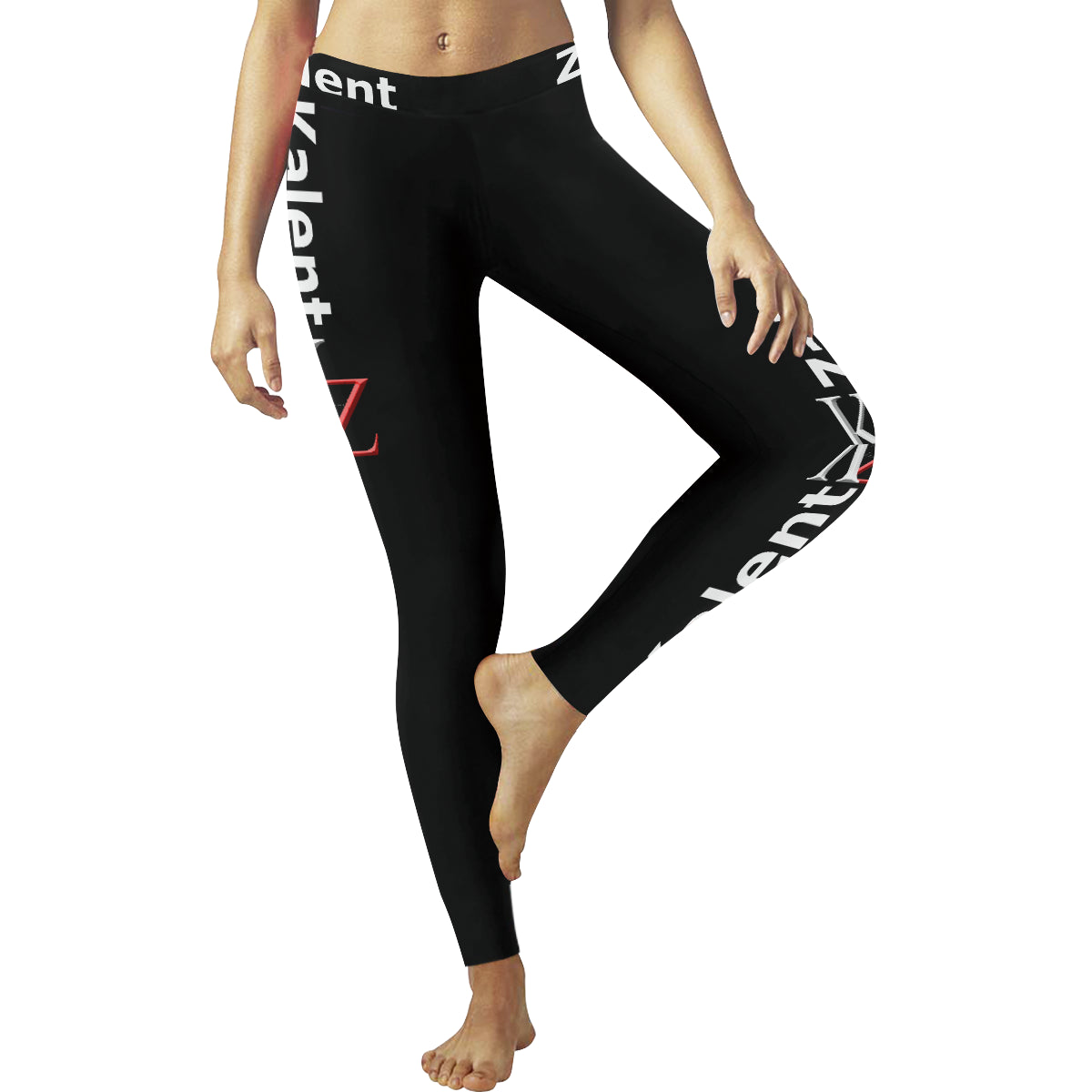 Kalent Zaiz Black Women's Legging