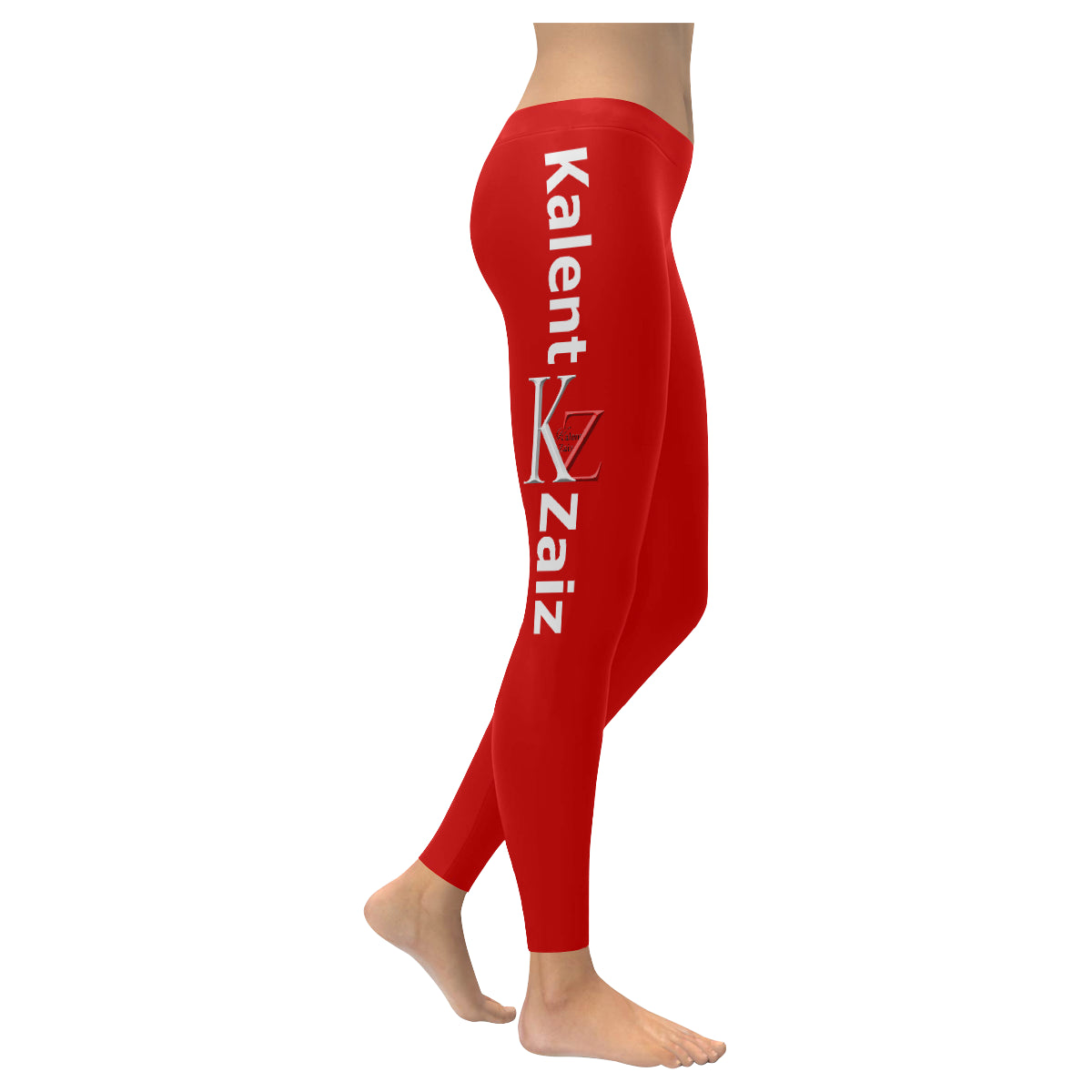 Kalent Zaiz Red Women's Legging