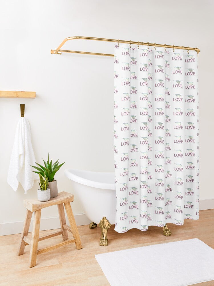 Curtain Shower L o v e