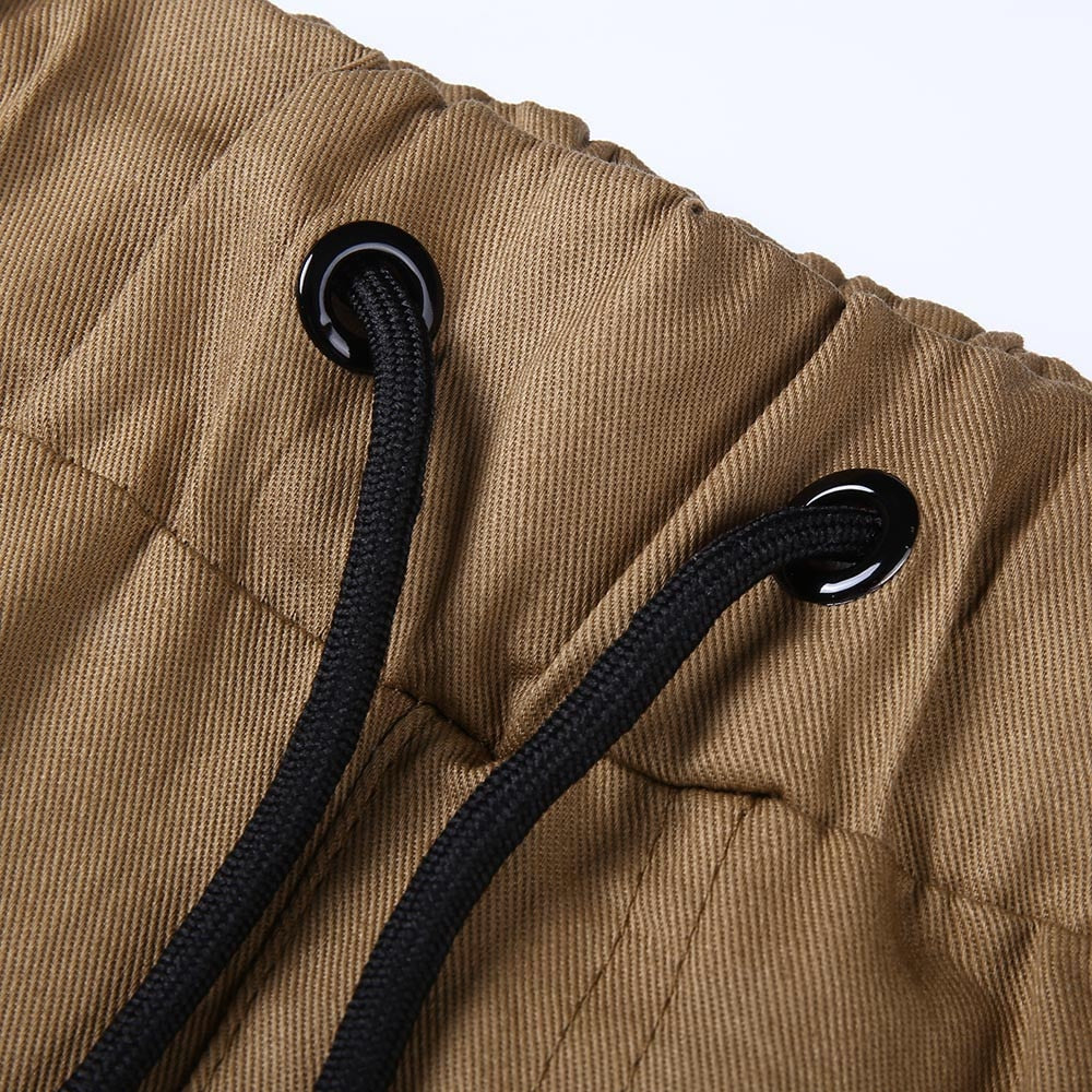 Men Cotton Low Waist Regular Full Length Casual Sweatpants