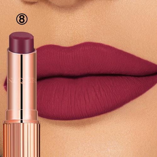 NAQIER 8 Colors Matte Lipstick Makeup maquiagem Waterproof Long-lasting utritious Liquid Velvet Nude lip stick Cosmetic