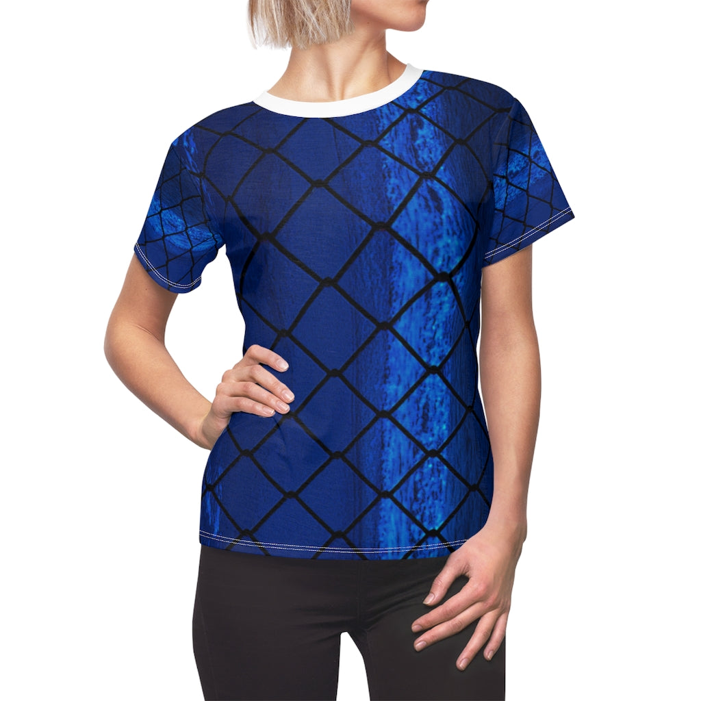 Over the Sea Women's Cut & Sew Tee By Kalent Zaiz