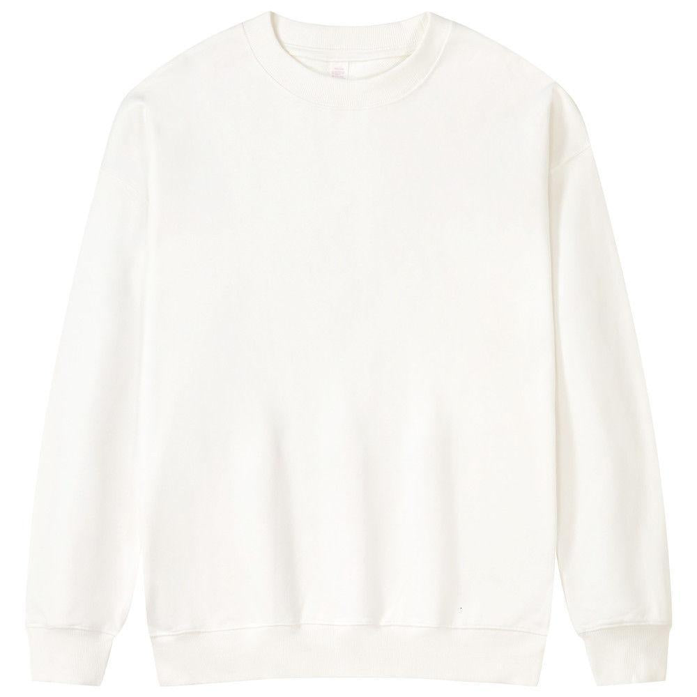 Spring and autumn oversize cotton Pullover round collar sweater for men and women