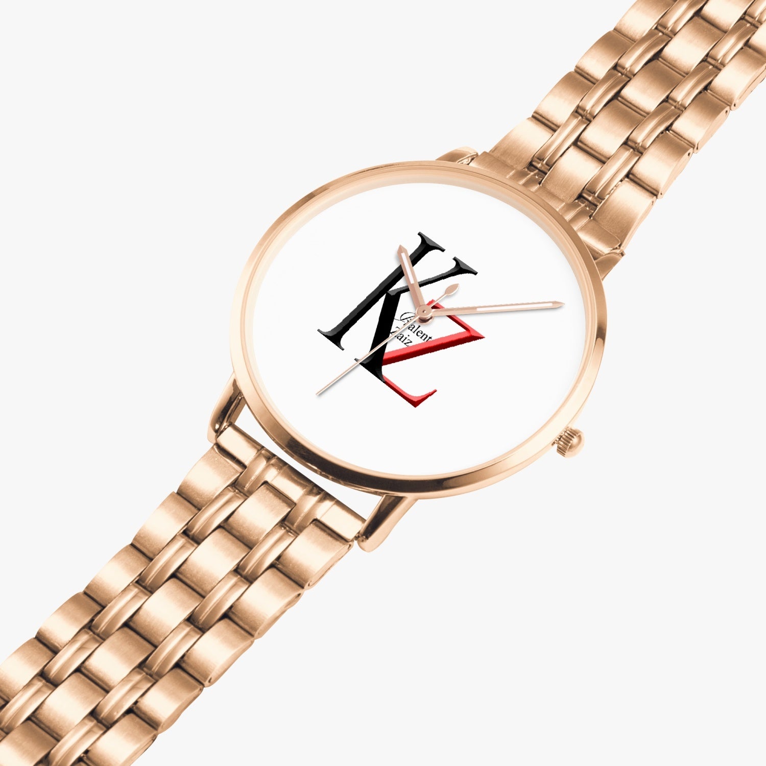 Kalent Zaiz Quartz Watch Golden Steel