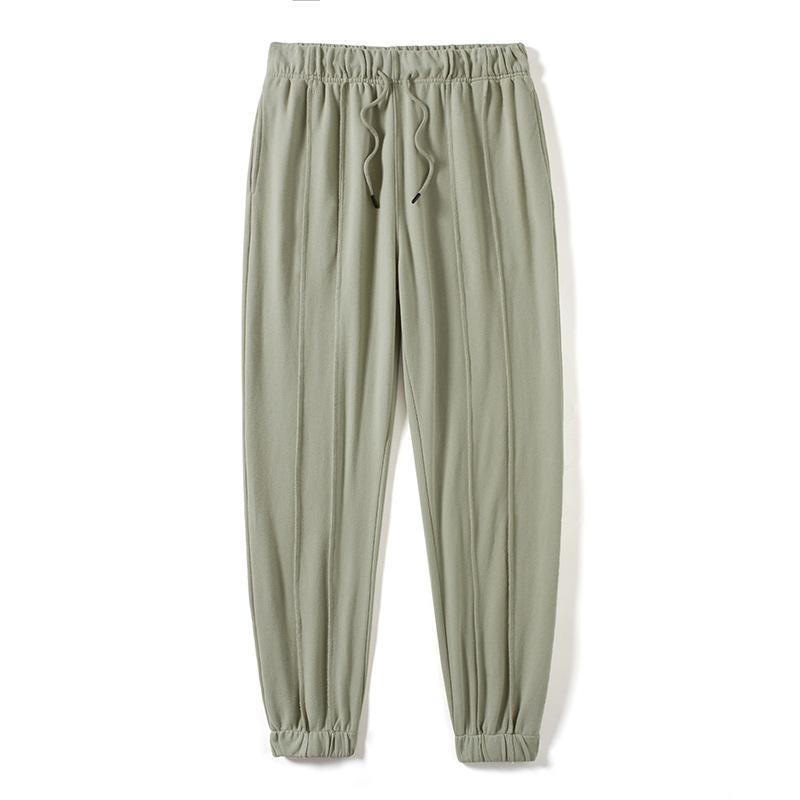 New autumn and winter deconstructed reverse line 360g Terry sweatpants high street sports casual