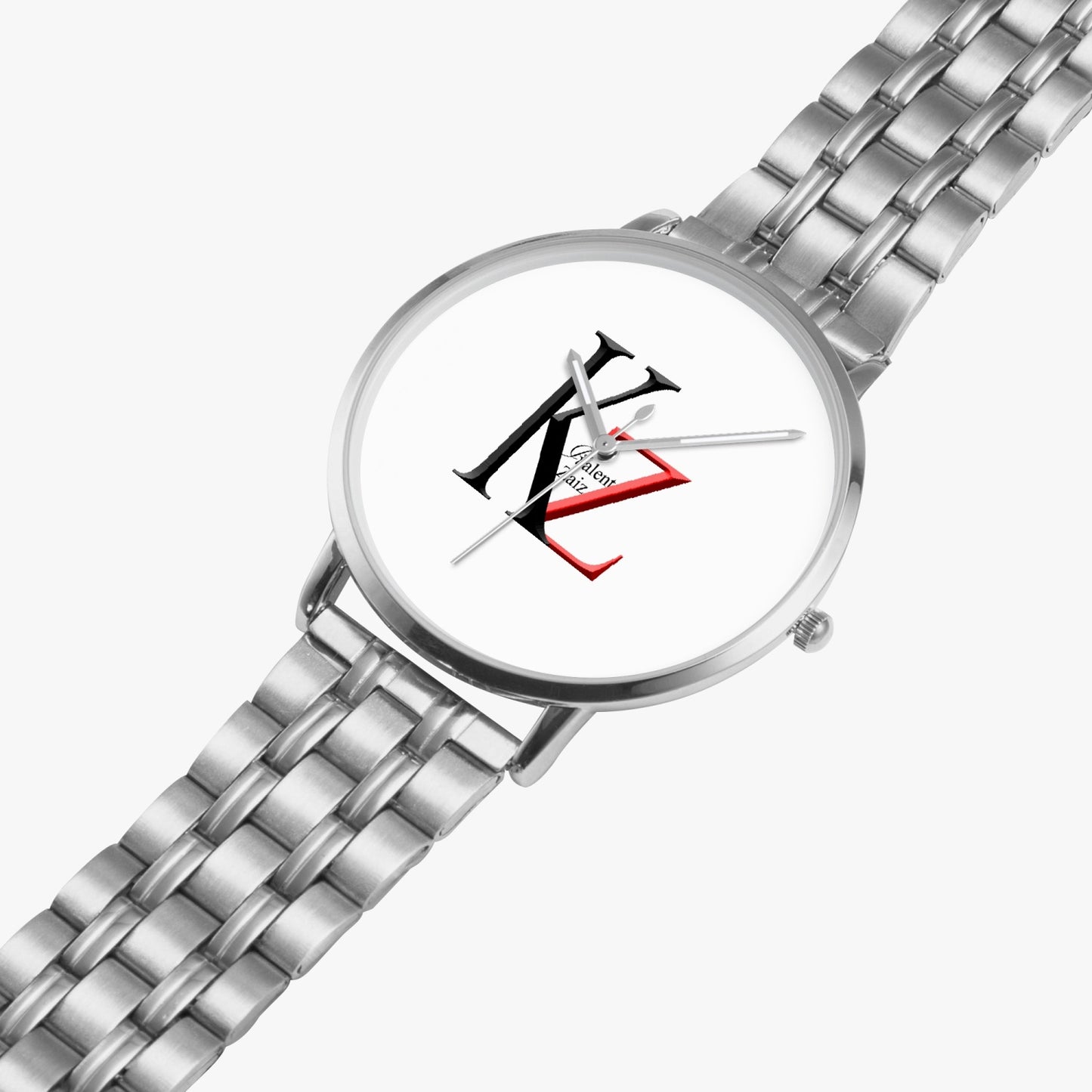 Kalent Zaiz Quartz Watch Silver Steel