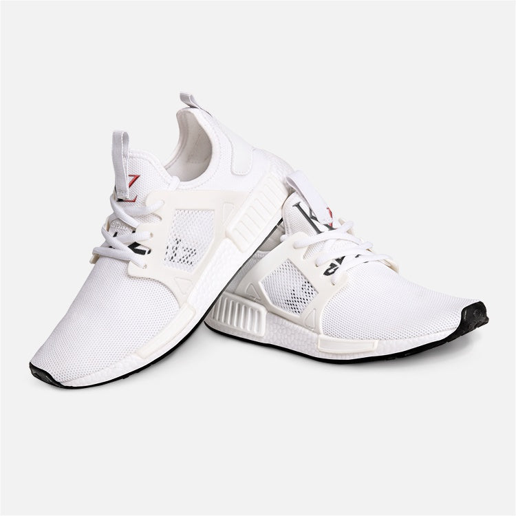 Kalent Zaiz Unisex Lightweight Sneaker Lightweight construction with breathable mesh fabric for maximum comfort and performance.  Lace-up closure for a snug fit.  Soft linen interior with arch support and removable insole pad.  High quality EVA sole for traction and