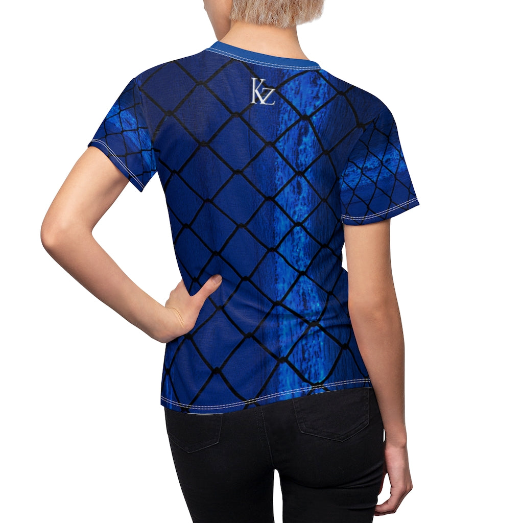 Women's Cut & Sew Tee By Kalent Zaiz This Tee is a Classic and Comfortable Choice, this high quality cut & sew Tee.