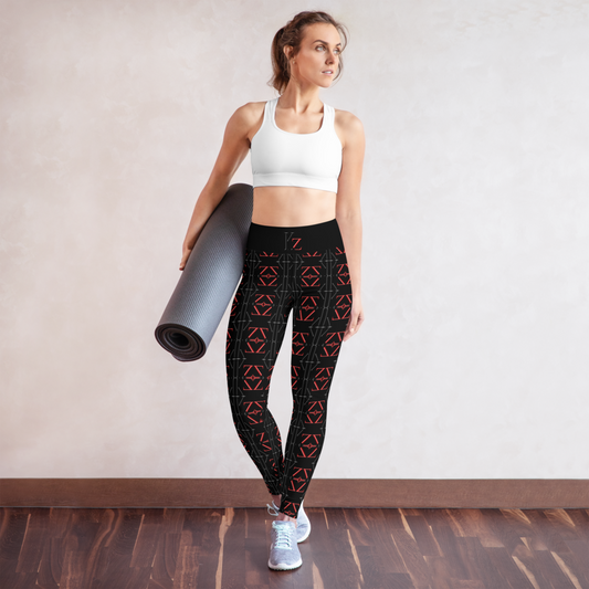 Kalent Zaiz Black Signature Yoga Pants  Super soft, stretchy and comfortable yoga leggings. Order these to make sure your next yoga session is the best one ever!