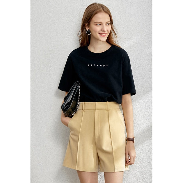 Suit Female Lady Blazer, Lace V neck Tanks, & or High Waist Women's pants long, Shorts