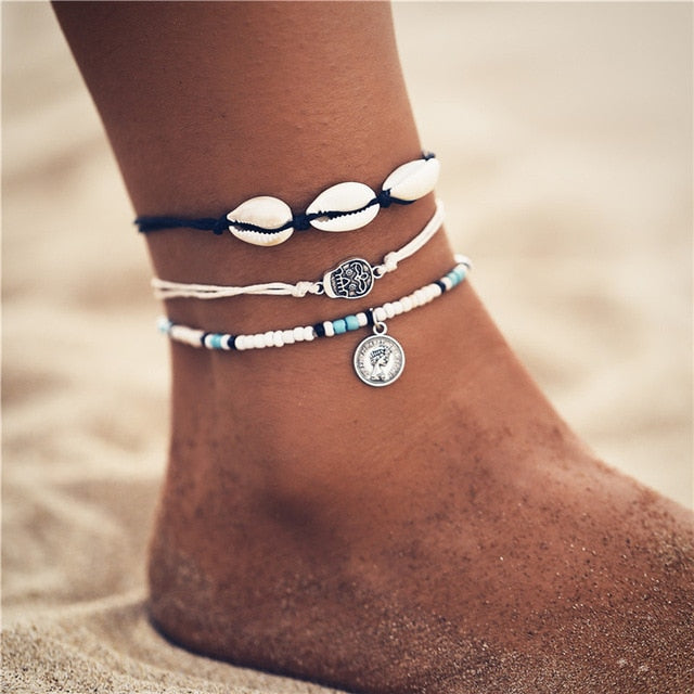 Women vintage Anklet Bracelet