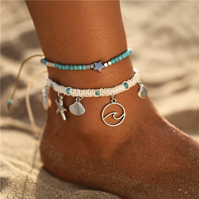 Women vintage Anklet Bracelet