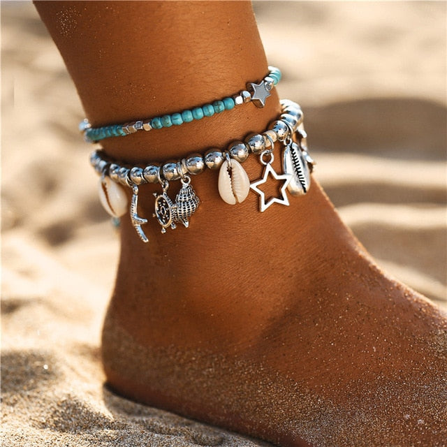 Women vintage Anklet Bracelet
