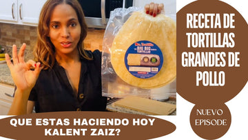 RECETA DE TORTILLAS GRANDE DE POLLO