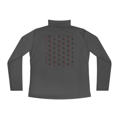 Ladies Quarter-Zip Pullover | KZ Monogram  Athletic Pullover
