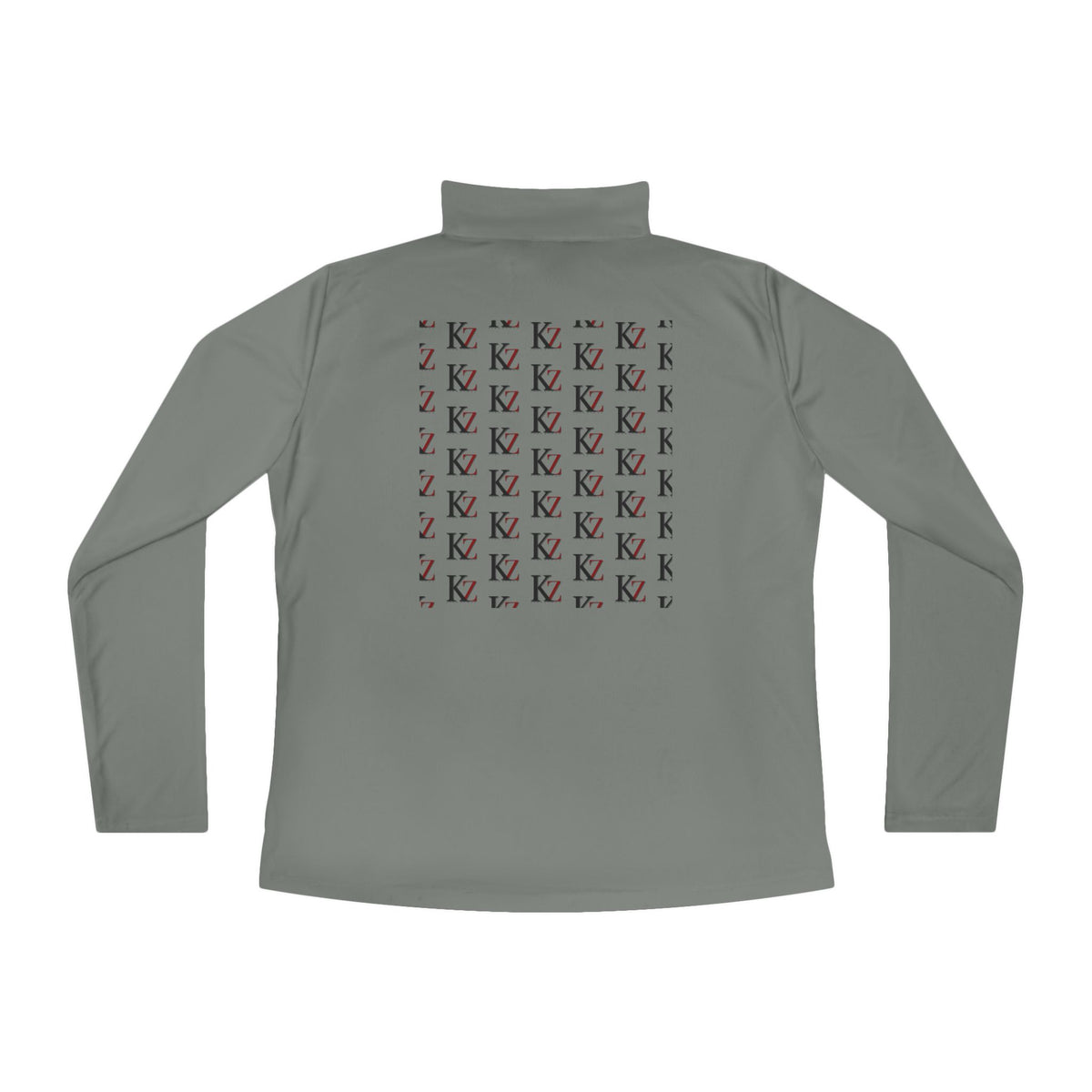 Ladies Quarter-Zip Pullover | KZ Monogram  Athletic Pullover