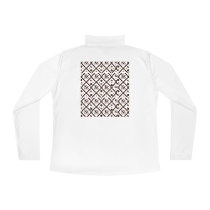 Ladies Quarter-Zip Pullover | KZ Monogram  Athletic Pullover